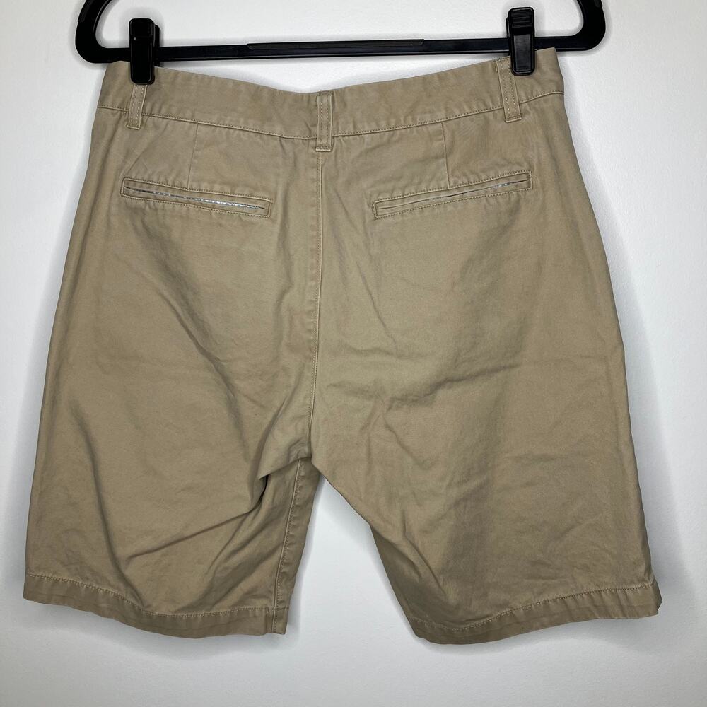BONOBOS Khaki Chino Shorts 31 9" Inseam Tan - Picture 2 of 4